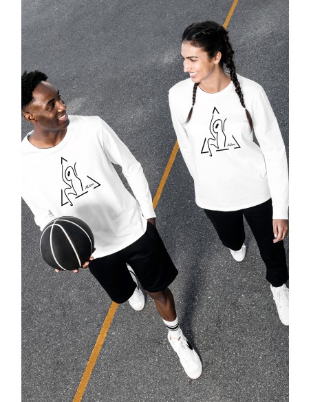 T-shirt mixte manches longues