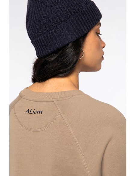 Sweat-shirt raglan mixte