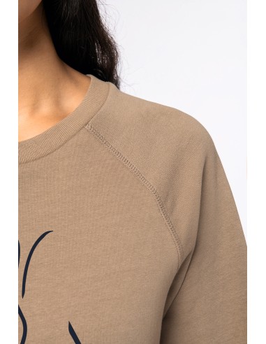 Sweat-shirt raglan mixte