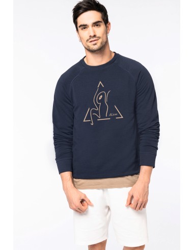 Sweat-shirt raglan mixte