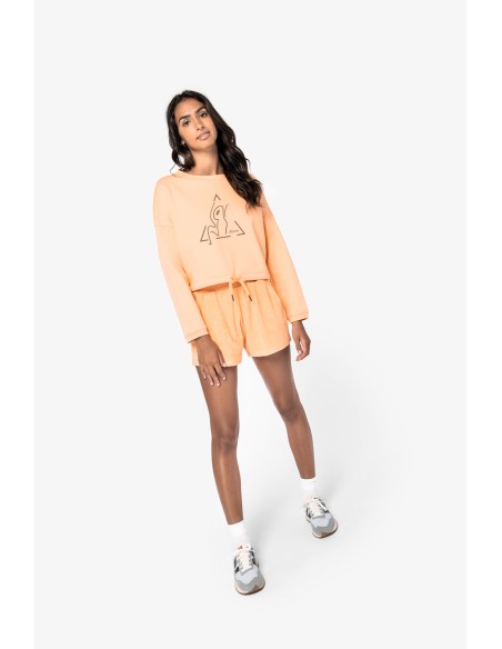 Sweat-shirt femme col rond