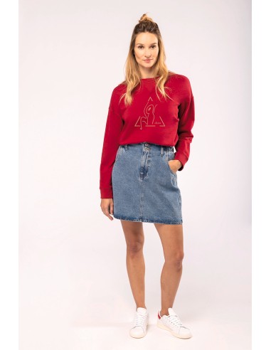 Sweat-shirt oversize femme