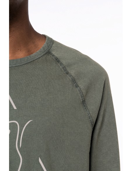 T-shirt raglan manches longues homme