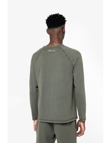 T-shirt raglan manches longues homme