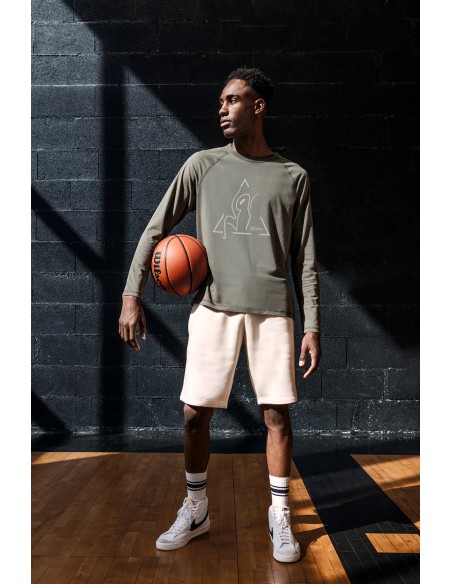 T-shirt raglan manches longues homme