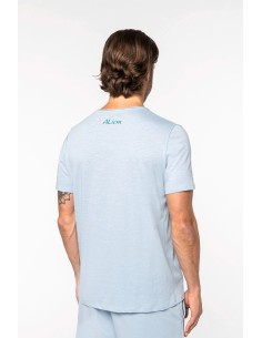 T-shirt Slub bords francs homme 2