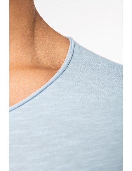 T-shirt Slub bords francs homme