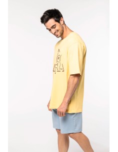 T-shirt manches tombantes homme 2