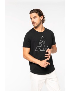 T-shirt bas arrondi homme 2