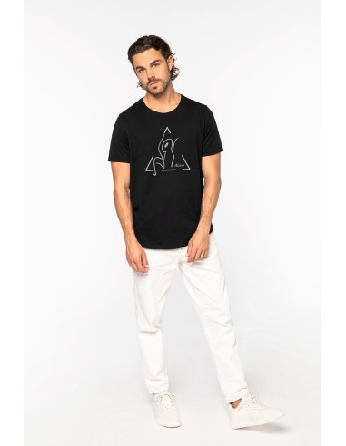 T-shirt bas arrondi homme