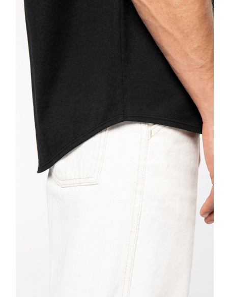 T-shirt bas arrondi homme