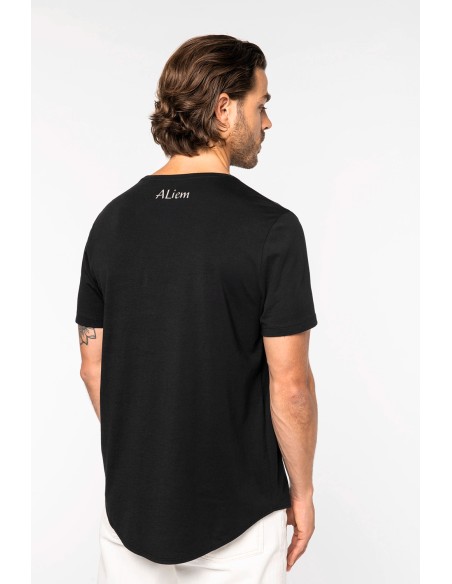 T-shirt bas arrondi homme