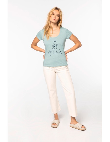 T-shirt Slub femme