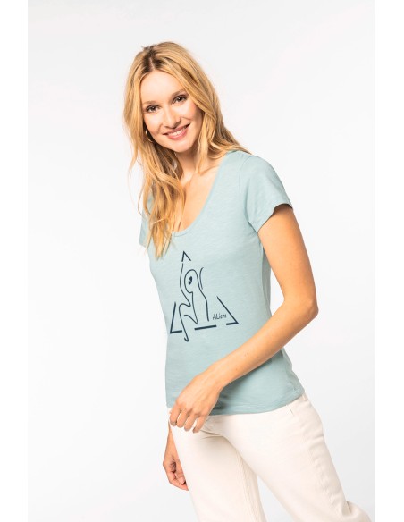 T-shirt Slub femme