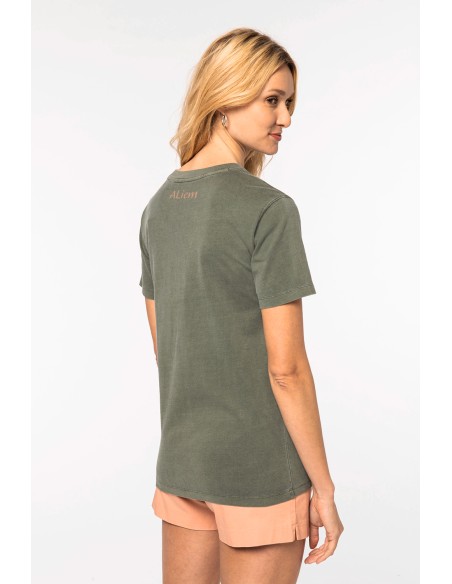 T-shirt délavé femme