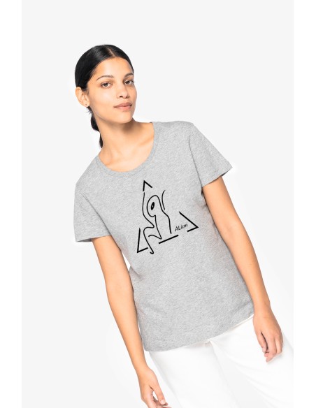 T-shirt col rond femme