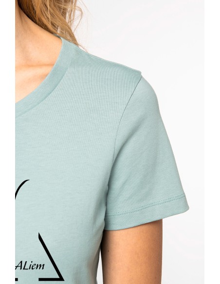 T-shirt col rond femme