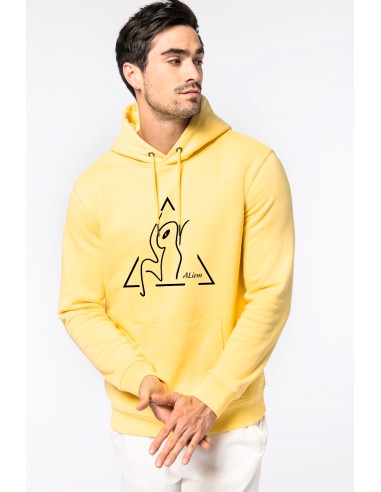Sweat-shirt à capuche mixte