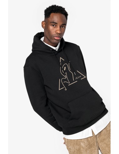 Sweat-shirt à capuche mixte