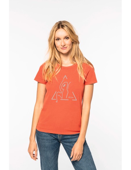 T-shirt délavé femme