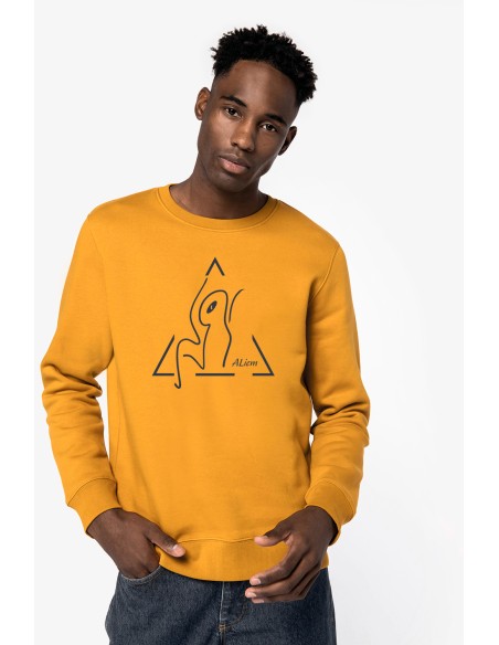 Sweat-shirt col rond mixte