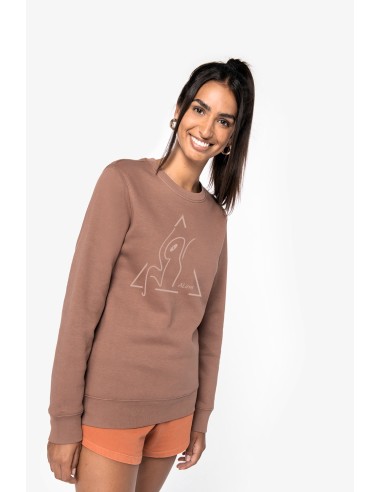 Sweat-shirt col rond mixte