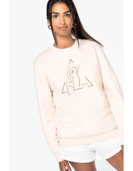 Sweat-shirt col rond mixte