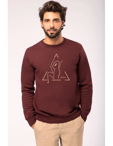 Sweat-shirt col rond mixte