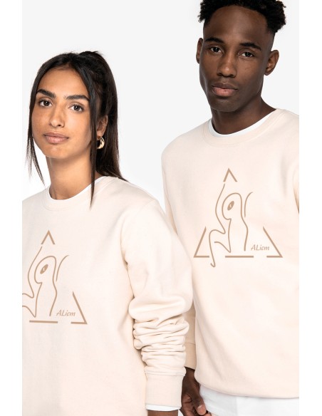 Sweat-shirt col rond mixte