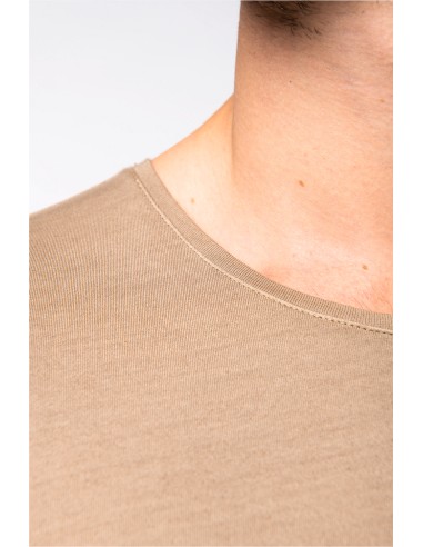 T-shirt délavé manches longues mixte