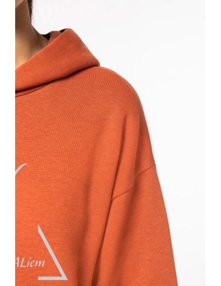 Sweat-shirt capuche oversize mixte