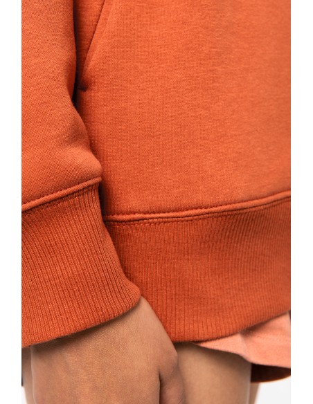 Sweat-shirt capuche oversize mixte