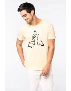 T-shirt délavé manches courtes mixte 2